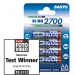 Baterie SANYO HR-3U-2700-4BP 4xAA - foto