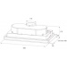 Odsava par WHIRLPOOL AKR 643 NB - Odsava par WHIRLPOOL AKR 643 NB - technick nkres