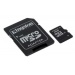 Karta Kingston microSDHC 8 GB Class 4 + adaptr SD - Karta pamov SDHC micro 8GB Kingston class 4 s a