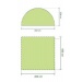 Stan Coleman Event Shelter M 450x228x450cm, altn - stan