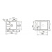 Dez TEKA ASTRAL 45 B-TG ern metalick - technick nkres