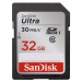 Karta pamov SDHC Ultra 32 GB 30MB/s Class 10 SanDisk - Karta pamov SDHC Ultra 32 GB 30MB/s Class 10 SanDisk