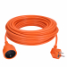 Prodluovk 20 m oranov 3x1 mm2, max. 2300W, 10A  - Prodluovk 20 m oranov 3x1 mm2, max. 2300W, 10A 