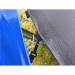Trampolna Sportwell 244cm + ochrann s, modr - 70343