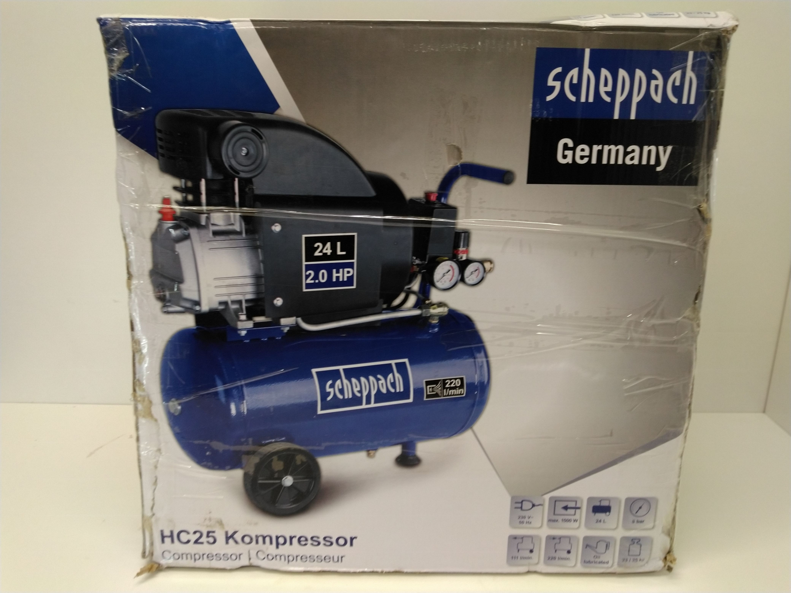 Kompresor Scheppach HC 25 2490 Kč