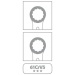 Kle okoploch rnov Fortum, 8-19mm, 9ks - Kle okoploch rnov Fortum, 8-19mm, 9ks