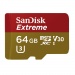 Karta Sandisk microSDXC 64 GB Class 10 UHS-I V30 + adaptr SD - Karta Sandisk microSDXC 16 GB Class 10 UHS-I + adaptr SD