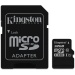Karta Kingston microSDHC 32GB 80/10MBs UHS-I class 10 Gen 2 v adaptru SD - Karta Kingston microSDHC 32GB 80/10MBs UHS-I class 10 Gen 2 v adaptru SD