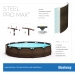 Bazn BESTWAY Steel Pro Max Rattan 3,66 x 1 m - 56709 - Bazn BESTWAY Steel Pro MAX Deluxe Series 366 x 100 cm s pevnou konstrukc