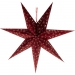 Vánoční hvězda červená 10 LED sametový povrch, RETLUX RXL 338 - Vánoční osvětlení RETLUX RXL 338 hvězda červená 10LED sametový povrch