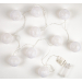 Svteln etz bavlnn koule, 10 LED, 1,5m, 2xAA, IP20 - Svteln etz bavlnn koule, 10 LED, 1,5m, 2xAA, IP20