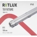 Svtlo Retlux RSM 119 stropn prachots pro 2 x LED trubice - Svtlo zivkov RSM 119 stropn prachots pro 2 x LED trubice