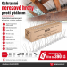 Hroty ochranné proti ptákům, nerezové Dufurt 10 ks x 50 cm, 40 hrotů - Hroty ochranné proti ptákům, nerezové Dufurt 10 ks x 50 cm, 40 hrotů
