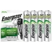 4x baterie Energizer HR03 AAA nabjec - Baterie Energizer POWER Plus AAA 4 ks