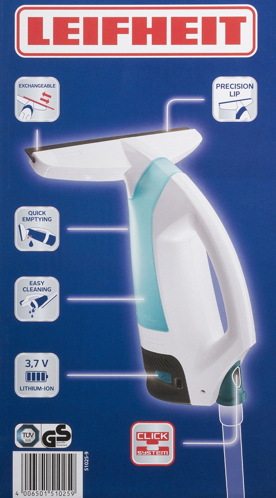 Leifheit Pulizia - Mocio Lavavetri Bifacciale 51163