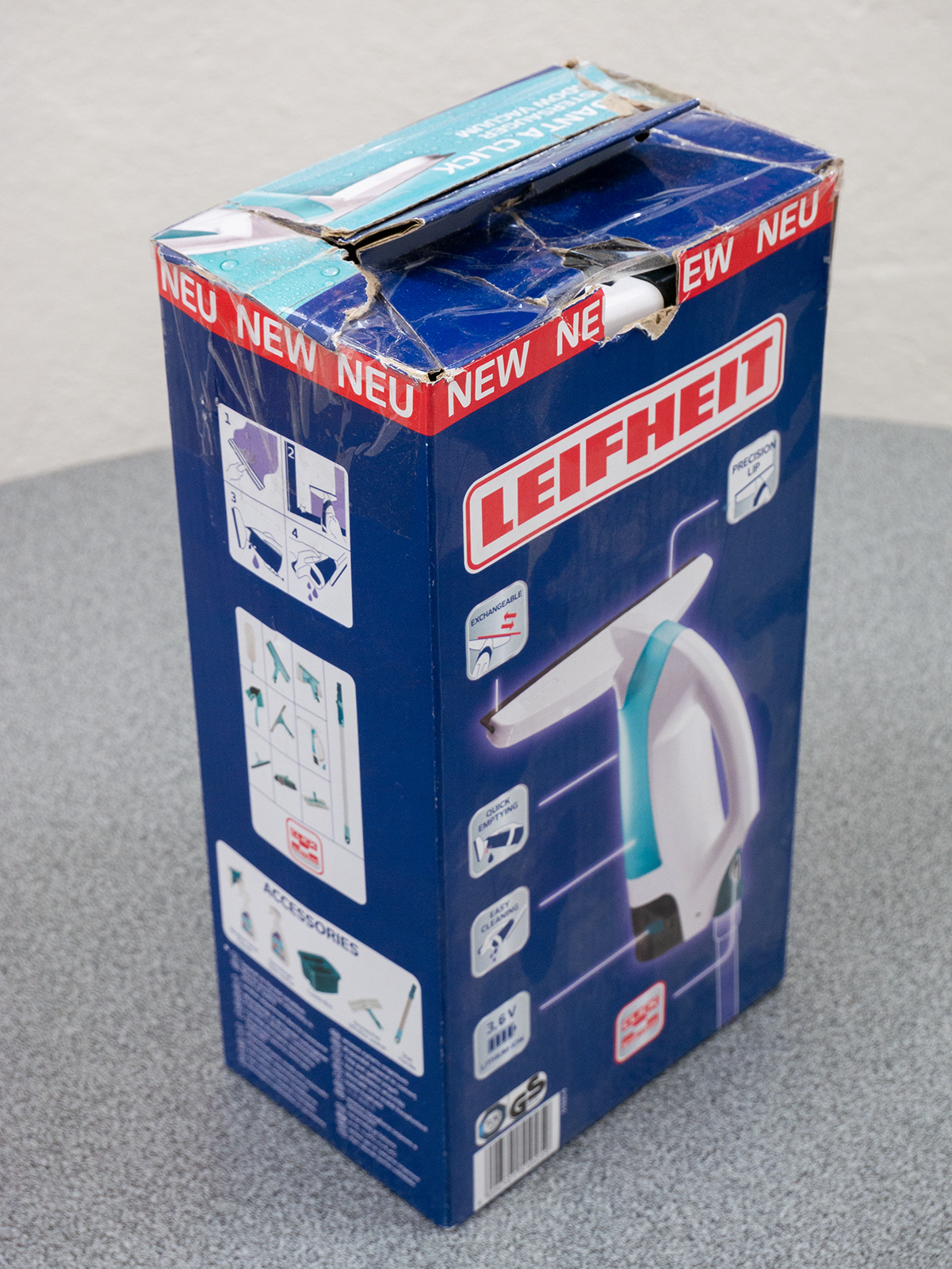 LEIFHEIT Window Cleaner vysavač na okna Aquanta Click 51025 769 Kč