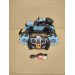 Auto ternn driftujc RC 25 cm - Auto ternn driftujc RC 25 cm