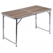 Stůl skládací 120x60 cm, nastav. výška, kempingový stolek - Stůl skládací 120x60 cm, nastav. výška, kempingový stolek