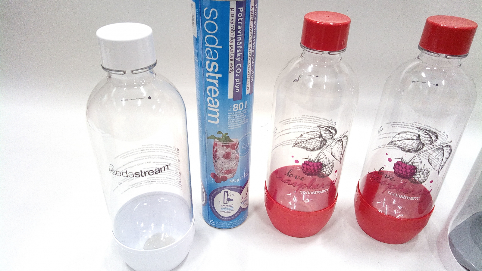 SODASTREAM výrobník sody Jet Love Raspberry 1290 Kč