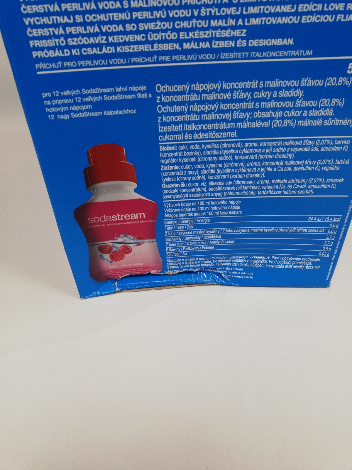 SODASTREAM výrobník sody Jet Love Raspberry 1490 Kč