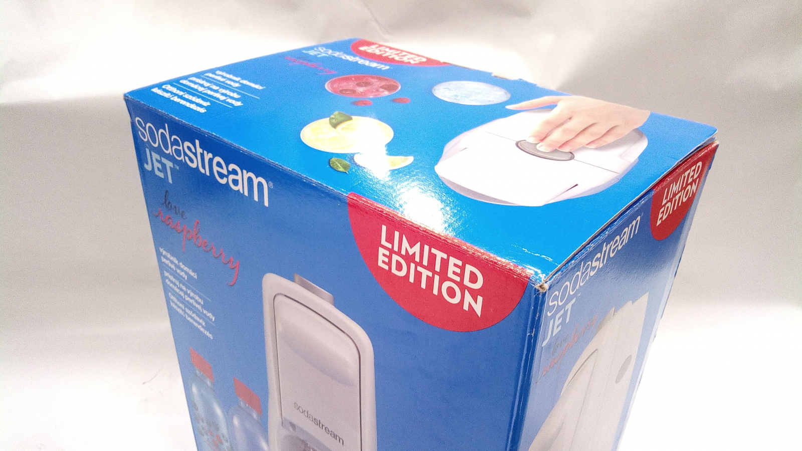 SODASTREAM výrobník sody Jet Love Raspberry 1290 Kč