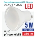 Žárovka LED Luxus 5W, GU10, 4000K - Žárovka LED Luxus 5W, GU10, 4000K