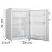 Chladni�ka GORENJE RB 493 PW - Chladni�ka GORENJE RB 493 PW