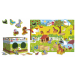 Montessori hra Farma, puzzle 50x70 cm - Montessori hra Farma, Lisciani