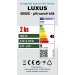 2x rovka LED Luxus 8W, E27, 4000K, 960lm - 89268-xb