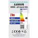 2x žárovka LED Luxus 12W, E27, 4000K, 1500lm - 89264-xb