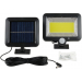 Reflektor aku LED solární s PIR čidlem, 200 lm, IP44, kabel 5 m - Reflektor aku LED solar s PIR čidlem, 200 lm, 10 W, IP44