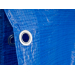 Plachta nepromokav 2 x 3 m 60 g/m2, modr - 90220-b
