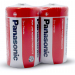 2x baterie Panasonic R20 D zinkov - 2x baterie Panasonic R20 D zinkov