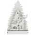 Vánoční dekorace dřevěný les 24,5cm, 5LED, RXL461 - Vánoční dekorace dřevěný les 24,5cm, 5LED, RXL461