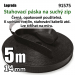 Stahovac pska na such zip Lagrada 14 mm x 5 m ern - 91575-xa