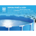 Bazn Florida 3,05 x 0,91 m 10340284 se skimmerem TEAK - Bazn Florida 3,05 x 0,91 m 10340284 se zabudovanm skimmerem, motiv TEAK 