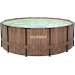 Bazn Florida 3,66 x 0,99 m 10340285 s skimmerem TEAK - Bazn Florida 3,66 x 0,99 m 10340285 se zabudovanm skimmerem, motiv TEAK 
