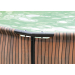 Bazn Florida 3,66 x 0,99 m 10340285 s skimmerem TEAK - Bazn Florida 3,66 x 0,99 m 10340285 se zabudovanm skimmerem, motiv TEAK 