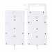 Pepov ochrana 8zs/16A/2m,17W nabjeka USB-C/A bl - Pepov ochrana 8zs/16A/2m,17W nabjeka USB-C/A bl
