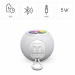 Reproduktor Hama Ball, bluetooth LED podsvcen, bl - Reproduktor Hama Ball, bluetooth LED podsvcen, bl