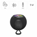 Reproduktor Hama Ball, bluetooth LED podsvcen, ern - Reproduktor Hama Ball, bluetooth LED podsvcen, ern