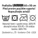 2x podložka absorpční pratelná 90x60cm Lagrada - 2x podložka absorpční pro domácí zvířata Lagrada 60 x 90 cm, pratelná