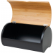 Chlebník Odelo UBALDO plech/bambus černý 39x28x18,5cm - Chlebník Odelo UBALDO plech/bambus černý 39x28x18,5cm