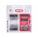 Bity CrV sada 37ks, magnetický držák EXTOL Premium - Bity CrV sada 37ks, magnetický držák EXTOL Premium