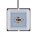 Sloupek zahradní sloupek IP44 s LED osvětlením, plast, 2 zásuvky, hranol, černý 2x230V/16A - Sloupek zahradní sloupek IP44 s LED osvětlením, plast, 2 zásuvky, hranol, černý 2x230V/16A