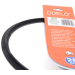 Poklice sklenn 28 cm s otvorem pro nik pry, silikonov okraj - Poklice sklenn 28 cm s otvorem pro nik pry, silikonov okraj