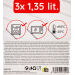 3x d�za UH s t�sn�n�m MagicHome CLIP 1,35l obd�ln�kov� - 3x d�za UH s t�sn�n�m MagicHome CLIP 1,35l obd�ln�kov�