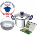 Tlakov hrnec Tefal P4100750 CLIPSO CONTROL 6l - Zruka