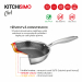 P�nev KITCHISIMO nerez 24cm - P�nev KITCHISIMO nerez 24cm