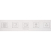 3x dza UH s tsnnm LUX QUICK tvercov transparentn - 3x dza UH s tsnnm LUX QUICK tvercov transparentn